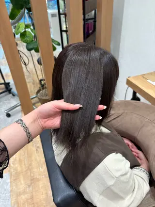 カラー 透明感カラー/ダブル カラー/MAI🎀のヘアスタイル