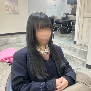 ロング ✂️カットモデル 無料🫧ﾐﾕｳ🫧のヘアスタイル