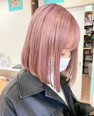 ショート カラー ナカジマ ナナのヘアスタイル