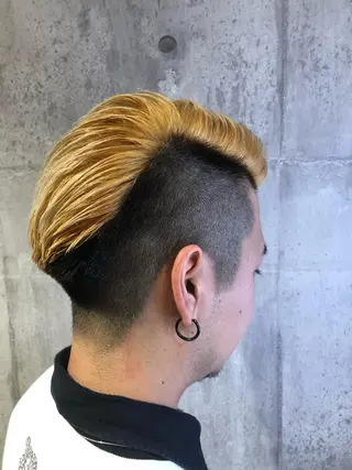 ショート カラー パーマ ヘアアレンジ メンズ キッズ ネイル マツエク・マツパ MODEK's西宮店 マネージャー神道有基のヘアスタイル