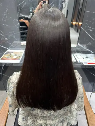 セミロング SALOWIN神戸三宮Suite店所属・神戸本格派髪質改善 /MITSUKIのヘアスタイル