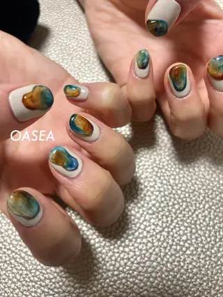 ネイル 🌞💜 KAORI 🌴のネイルデザイン