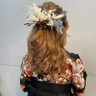 AMI ウルフパーマ/メンズのヘアスタイル