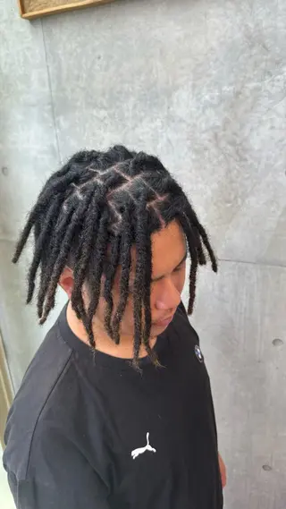 パーマ 村上 亜莉星のヘアスタイル