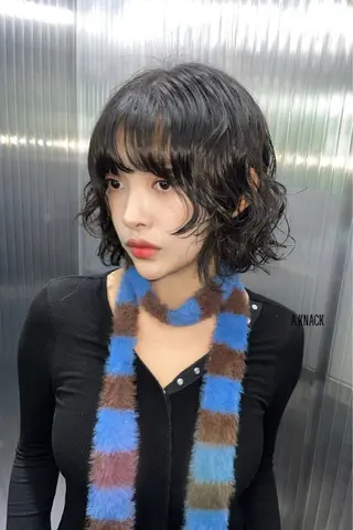 ミディアム パーマ 🌀bobperm 🌀7/25🙆のヘアスタイル