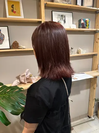 カラー 金ウンス 銀座/髪質 改善×デザインカラーのヘアスタイル