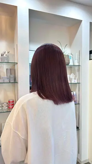 カラー 鈴木 あやかのヘアスタイル