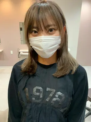 ミディアム THOiRY栄所属・三宅航平 モデル募集⭐️のヘアスタイル