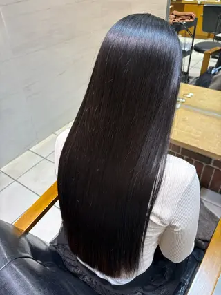 ロング 松本 りんのヘアスタイル