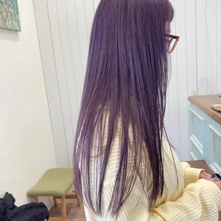 ロング カラー ケアブリーチ 坪井佑樹のヘアスタイル