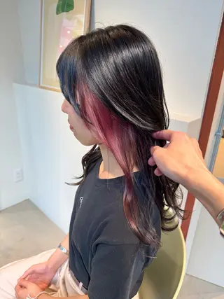 ロング カラー eto所属・髪質改善スペシャリス ト長尾勇弥/梅田中津のヘアスタイル