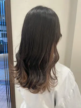 ロング 韓国風ヘア♡ runaのヘアスタイル