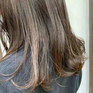 セミロング カラー Door代官山所属・詩織/パーマ /代官山のヘアスタイル