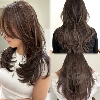 セミロング 川野 直人のヘアスタイル