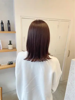 ミディアム noa／ 京橋美容室のヘアスタイル