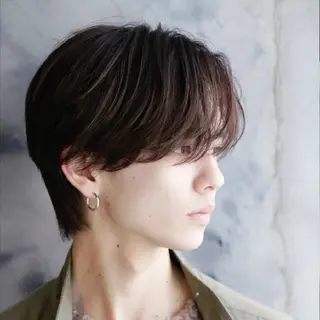 パーマ カラー メンズ PERCUT 天王寺店所属・上向井 真志【メンズ美容師】のヘアスタイル