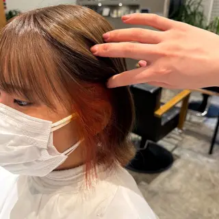 ショート 🦋⭐ブリーチカラー 今塚裕夏🌙💙のヘアスタイル