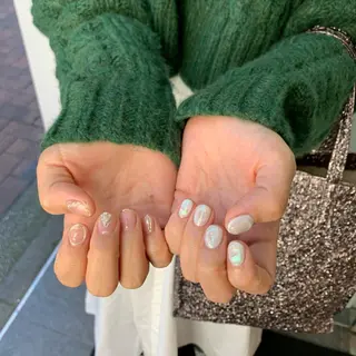 ネイル 【韓国ヘア・ネイル】 HINATA🍒のネイルデザイン