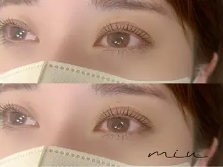 マツエク・マツパ LED/バインド/ miu TOMOMIのマツエク・マツパデザイン