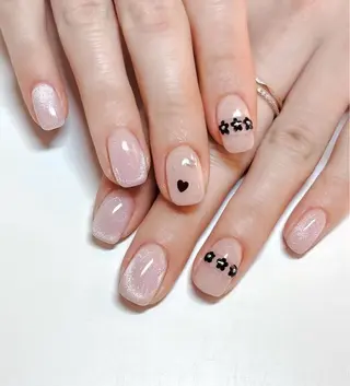 ネイル コネコネイルサロン モデル用のネイルデザイン