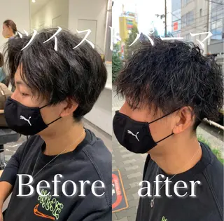 ミディアム 【酸性ストレート】 宮下和明のヘアスタイル