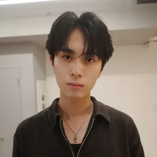 ショート パーマ メンズ縮毛矯正/折羽 翔也のヘアスタイル