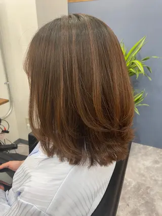 ミディアム OGAWA HIROKIのヘアスタイル