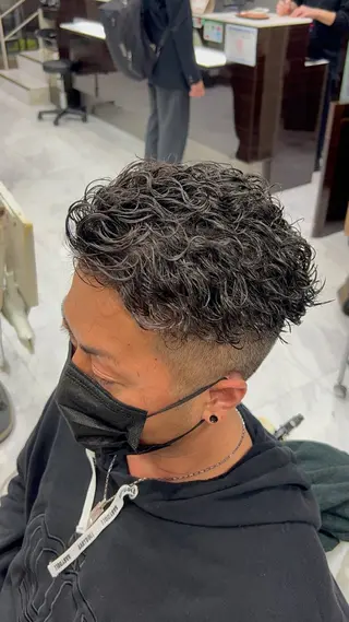 ショート パーマ メンズ メンズパーマ 💈後閑和真💈のヘアスタイル