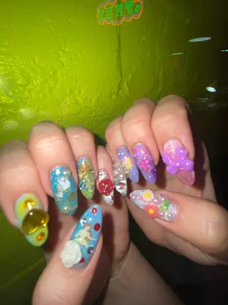 ネイル .unff所属・hana (..)個 性派/メンズネイル◎のネイルデザイン