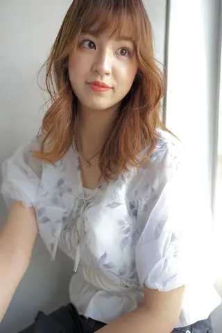 ミディアム 似合わせ✨ 叶夢のヘアスタイル