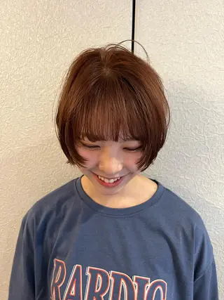 ショート THOiRY栄所属・三宅航平 モデル募集⭐️のヘアスタイル