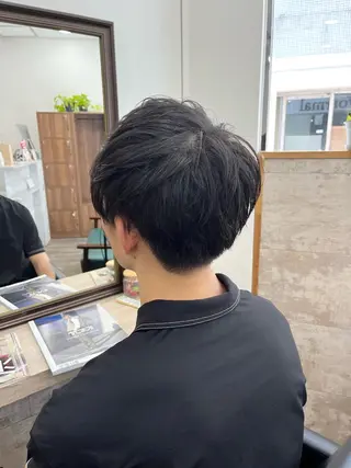 ショート メンズ 薮内 香保里のヘアスタイル