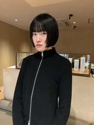 ショート ボブ/ヘアセット 和田峰夢のヘアスタイル