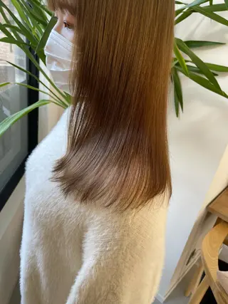 ミディアム イメチェンカット✂️ 錦糸町佐藤店長のヘアスタイル