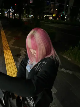 ロング カラー qulim所属・櫻井 はるなのヘアスタイル