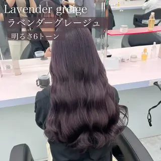 セミロング カラー お客様満足No.1 🌈Neneのヘアスタイル