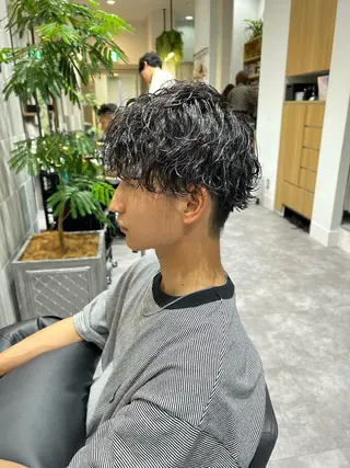 ショート パーマ メンズ メンズカット/パーマ 今村篤志のヘアスタイル