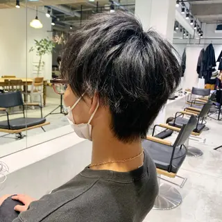 ショート メンズ メンズパーマの達人 🌟川内絵人のヘアスタイル