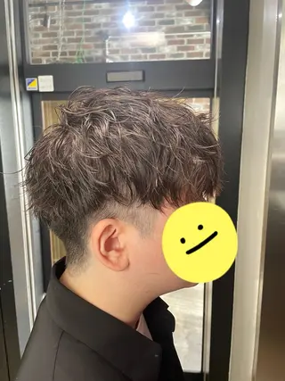 パーマ 野尻 拓海のヘアスタイル