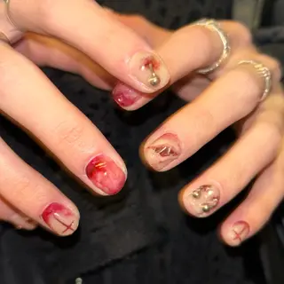 ネイル 🪐富島彩夏 /海外nail🪐のネイルデザイン