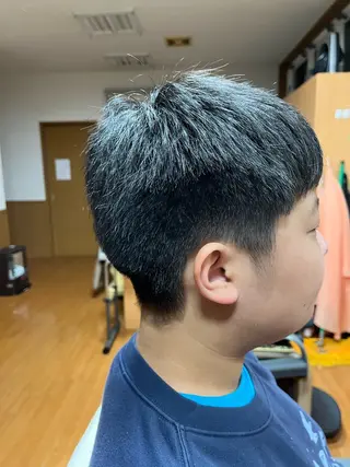 ショート メンズ キッズ マミー美容室所属・藤崎 光のヘアスタイル