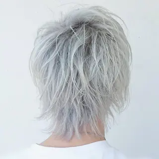 ショート カラー メンズ salon m ni サロンマーニ所属・久保田 一のヘアスタイル