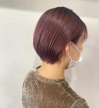 ショート カラー IT by ALBUMあいりのヘアスタイル