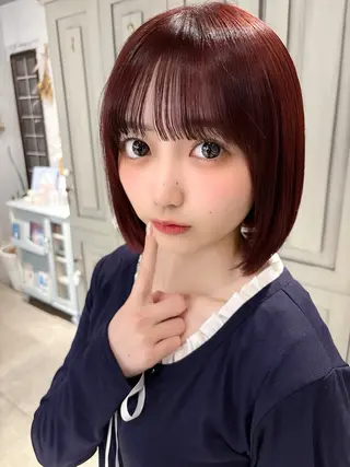 ミディアム 瀬畑 拓海のヘアスタイル