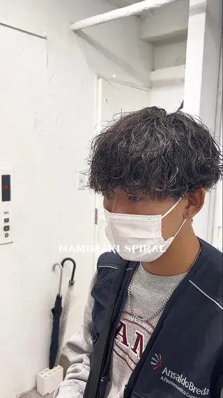 ショート メンズパーマ/縮毛 超特化/tomokiのヘアスタイル