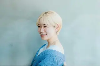 ショート カラー 馬場 菜乃夏のヘアスタイル