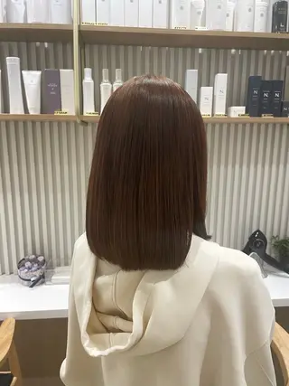ミディアム Jr.stylist 彩乃のヘアスタイル