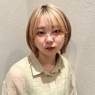 ミディアム カラー カラー/韓国レイヤー /ブリーチ/hinaのヘアスタイル