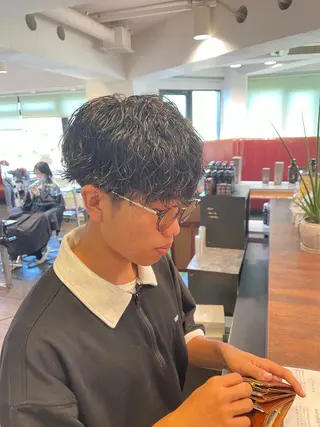 ショート パーマ メンズ メンズスタイル /メンズパーマ/須藤のヘアスタイル