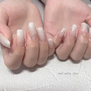 ロング ネイル nail salon émuのネイルデザイン